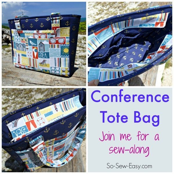 Conference Bag Sew-a-long Tutorial